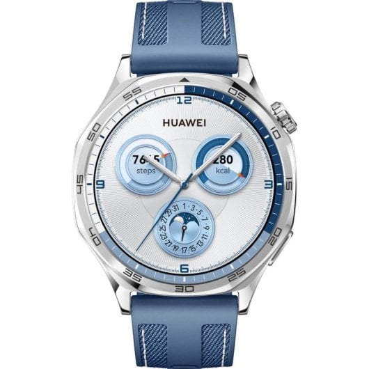 Huawei Watch GT5 GPS NFC 46mm AMOLED Acier Inoxydable Brun M Étanche IP69K SpO2