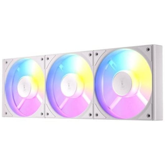 Ventilador ANTEC Connect 120 ARGB Blanco 12 cm PWM Pack 3x Iluminación ARGB Silencioso