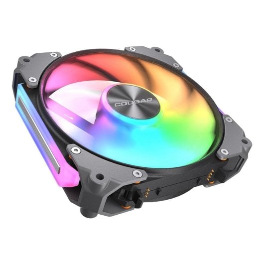 Ventilador PC Cougar Apolar RGB 12cm Negro Pack 3 Unidades PWM Silencioso