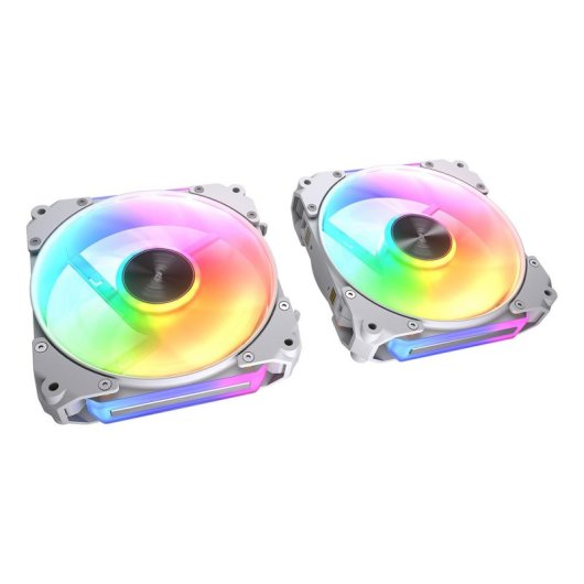 Ventilador Cougar Apolar RGB 12cm Blanco ARGB Silencioso Hidrodinámico Modular