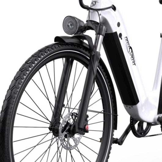 Bici elettrica Onesport OT05 Pro, batteria da 80 km, motore Ananda da 36 V e 22,5 Ah, sensore di coppia, sospensioni Shimano da 7 V, freni idraulici, LCD USB.