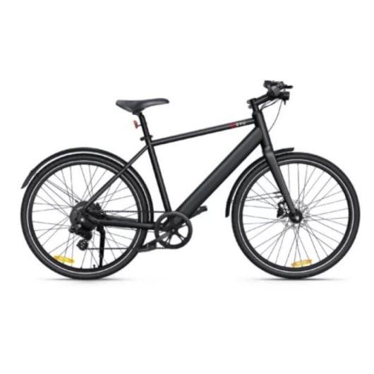 Bicicleta eléctrica DYU Stroll 1 250W Batería 36V 9Ah 100km Plegable Hidráulicos Negra