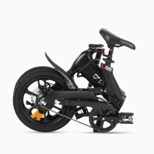 Bicicleta eléctrica DYU A16 Magnesio 250W 36V 55km autonomía plegable IP54 16” negra