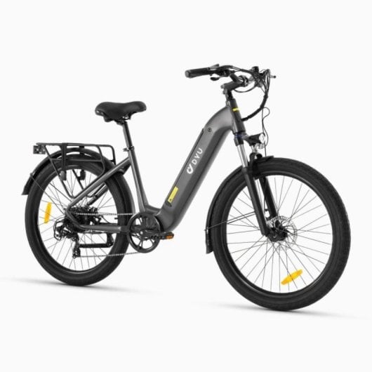 Bicicleta eléctrica DYU C1 350W batería extraíble 26" suspensión Shimano 7V IP54