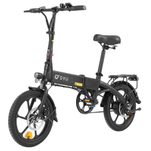 Bicicleta eléctrica DYU A1F Pro 16" 250W batería 7,5Ah plegable IP54