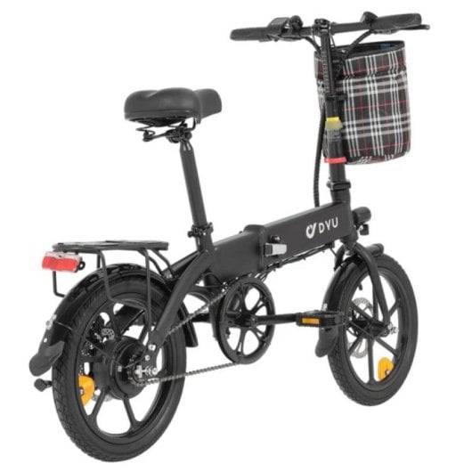 Bicicleta eléctrica DYU A1F Pro 16" 250W batería 7,5Ah plegable IP54