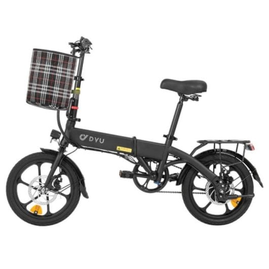 Bicicleta eléctrica DYU A1F Pro 16" 250W batería 7,5Ah plegable IP54