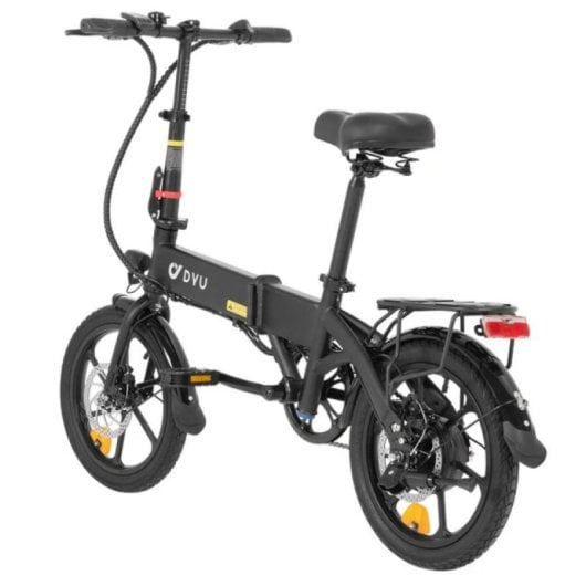 Bicicleta eléctrica DYU A1F Pro 16" 250W batería 7,5Ah plegable IP54