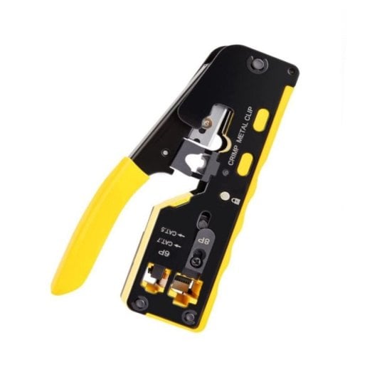 Alicate de Crimpado Ewent EW9006 para RJ45/RJ11/RJ12 Acero Inoxidable Mango Ergonómico