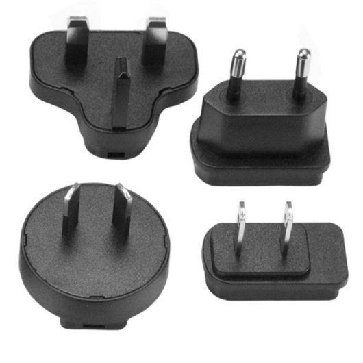 Adaptador de corriente StarTech SVA5N3NEUA 5V 3A CC/AC con conector tipo N universal