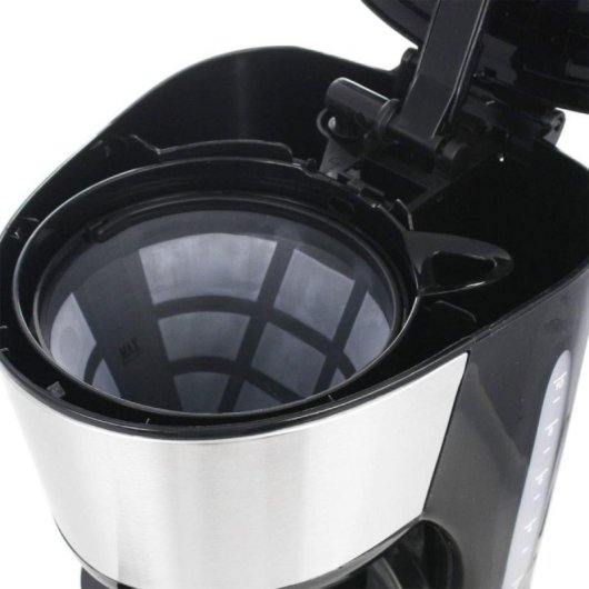 Cafetera Emerio CME-122933 1,25L 1000W Design Compacte avec Filtre Permanent