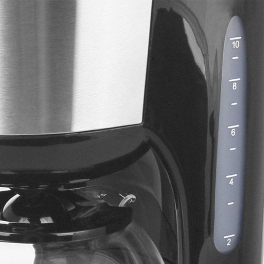 Cafetera Emerio CME-122933 1,25L 1000W Design Compacte avec Filtre Permanent
