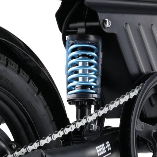 isinwheel U1 Elektrofahrrad, 500-W-Motor, 7,8-Ah-Akku, 14 Zoll, faltbar, bis zu 45 km Reichweite