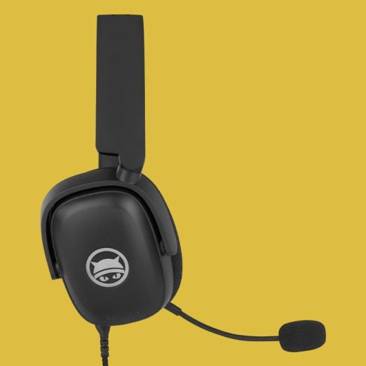 Auriculares Gamiac HS71 con cable USB-C gaming, sonido envolvente 7.1 y cancelación de ruido, negro