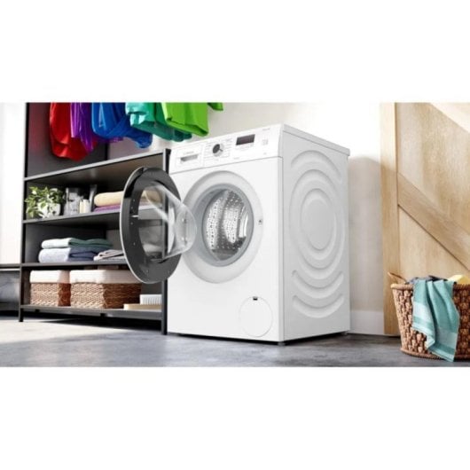 Máquina de Lavar Roupa Bosch Série 2 WGE03200ES 8kg 1200rpm A Branca com Motor EcoSilence