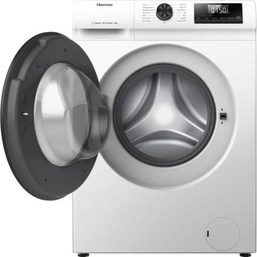 Lave-linge Hisense WF1Q8041BW 8kg Carga Frontal 1400rpm A Blanche avec AquaStop
