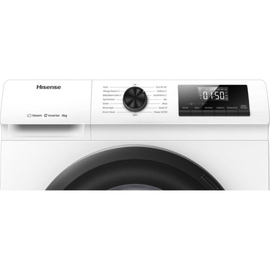 Lave-linge Hisense WF1Q8041BW 8kg Carga Frontal 1400rpm A Blanche avec AquaStop