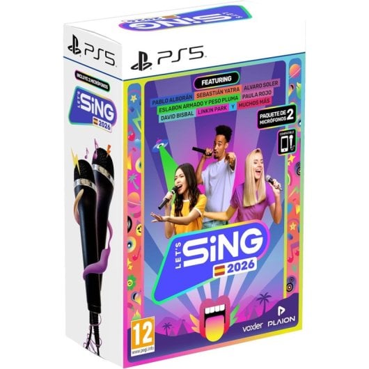 Let´s Sing 2026 + 2 Micrófonos PS5