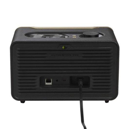 Altifalantes JBL Authentics 200 Alámbricos 45W Preto com Wi-Fi e Assistente de Voz