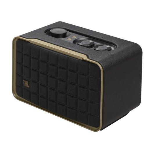 Altifalantes JBL Authentics 200 Alámbricos 45W Preto com Wi-Fi e Assistente de Voz