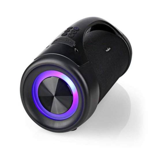 Altavoces Nedis Portátiles Bluetooth 120W TWS IPX5 y Luces LED RGB
