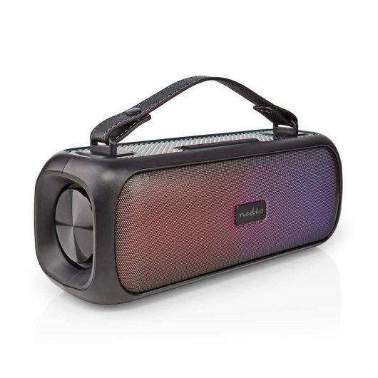 Altavoces Nedis Portátil 45W con Bluetooth y luces RGB