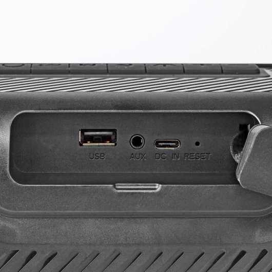 Altavoces Nedis Portátil 45W con Bluetooth y luces RGB