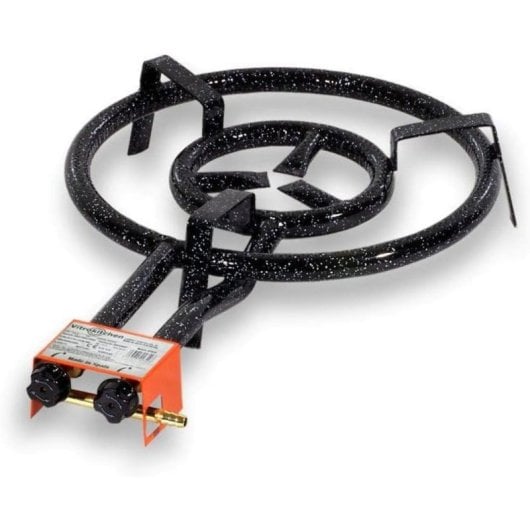 Gas-Paellero Vitrokitchen QP401B 11400 W 40 cm Schwarz Orange Gas-Paellero Vitrokitchen QP401B 11400 W 40 cm Schwarz Orange