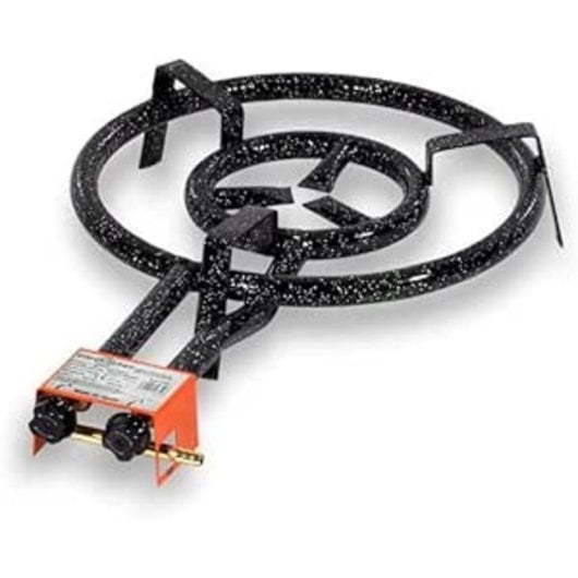 Gas-Paellero Vitrokitchen QP401B 11400 W 40 cm Schwarz Orange Gas-Paellero Vitrokitchen QP401B 11400 W 40 cm Schwarz Orange