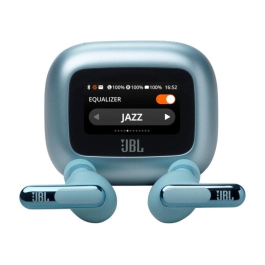 Auriculares JBL Live Beam 3 inalámbricos Bluetooth mit adaptiver Geräuschunterdrückung und IP55 Schutz, blau