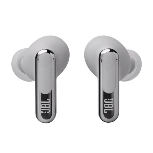 Auriculares JBL Live Beam 3 inalámbricos Bluetooth con Cancelación de Ruido y Micrófono Plata