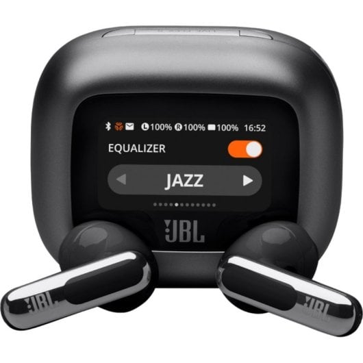 Auriculares JBL inalámbricos Bluetooth con Cancelación de Ruido Adaptativa y Micrófono negros