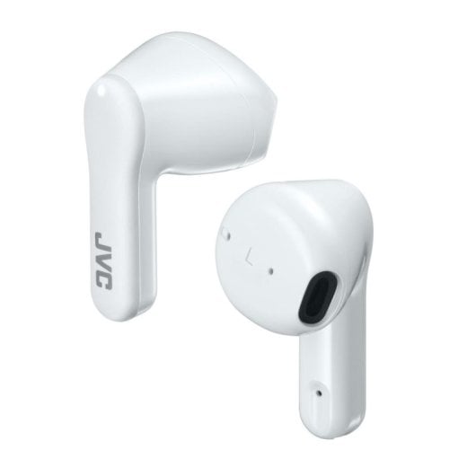 JVC HA-A3T Auriculares Sem Fios TWS Bluetooth com Resistência a Salpicos e Microfone Brancos