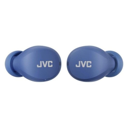 Kopfhörer JVC HA-A6T kabellos Bluetooth TWS Mikrofon 23h Akku Blau