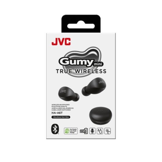 Auriculares JVC inalámbricos bluetooth True Wireless con micrófono y color negro