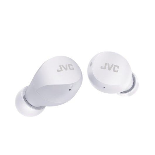 Auriculares JVC inalámbricos Bluetooth TWS control táctil batería 23h IPX4 blancos