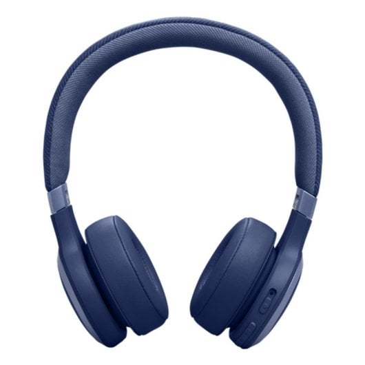 Auriculares JBL inalámbricos bluetooth con Cancelación de Ruido, 65 horas de reproducción, Azul