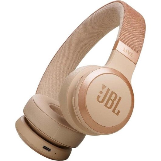 Auriculares JBL Live 670NC inalámbricos Bluetooth con Cancelación de Ruido y Micrófono arena