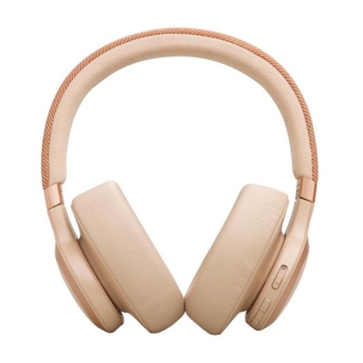 JBL Live 770NC Auscultadores Sem Fios Bluetooth com Cancelamento de Ruido e Autonomia 65h Areia