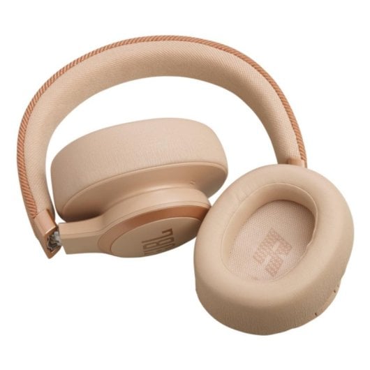 JBL Live 770NC Auscultadores Sem Fios Bluetooth com Cancelamento de Ruido e Autonomia 65h Areia