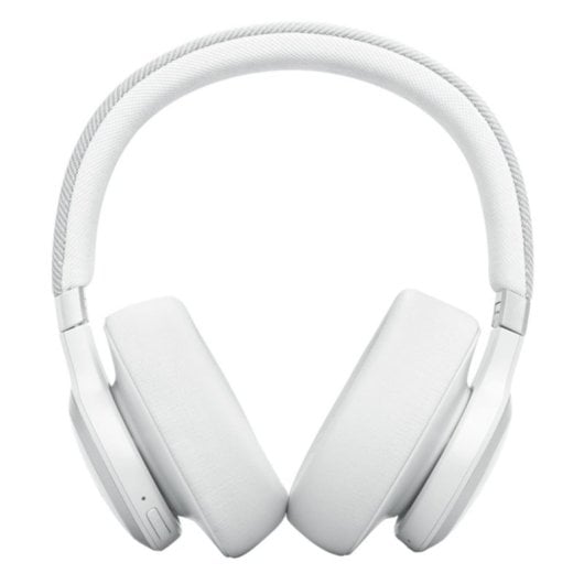 Auriculares JBL inalámbricos bluetooth con Cancelación de Ruido adaptativa, Micrófono y Blanco