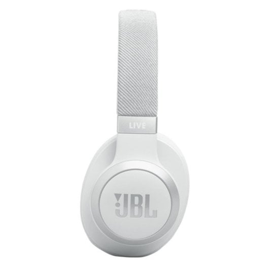 Auriculares JBL inalámbricos bluetooth con Cancelación de Ruido adaptativa, Micrófono y Blanco