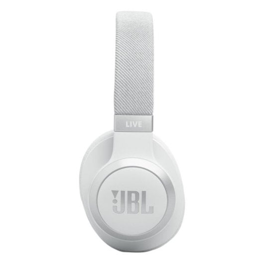 Auriculares JBL inalámbricos bluetooth con Cancelación de Ruido adaptativa, Micrófono y Blanco