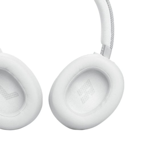 Auriculares JBL inalámbricos bluetooth con Cancelación de Ruido adaptativa, Micrófono y Blanco