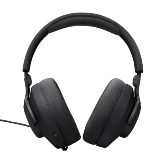 JBL Quantum 100M2 Headset com Cabo, 3,5 mm, Som Envolvente e Microfone Desmontável Preto