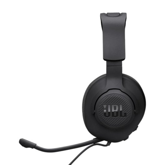 JBL Quantum 100M2 Headset com Cabo, 3,5 mm, Som Envolvente e Microfone Desmontável Preto