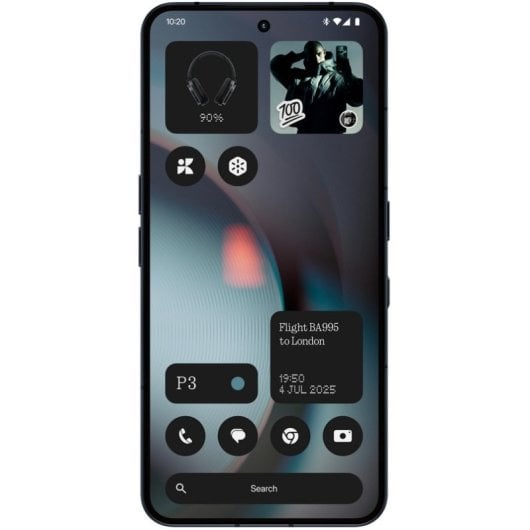 Smartphone Nothing Phone 3 16GB 512GB 50MP AMOLED 120Hz Android 15 Preto