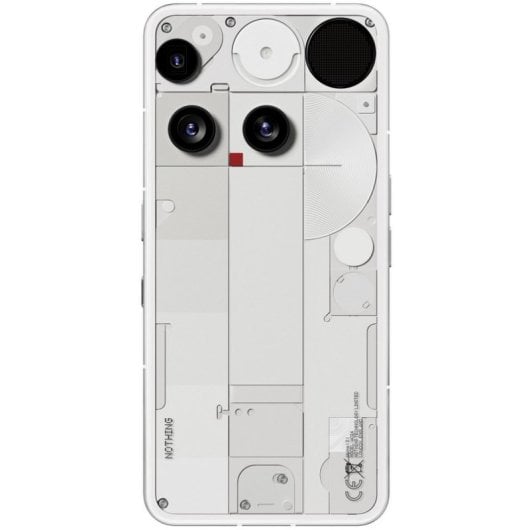 Smartphone Nothing Phone (3) 16GB/512GB/Triple Camera 50MP/Android 15/Blanc