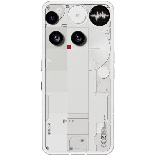 Smartphone Nothing Phone (3) 16GB/512GB/Triple Camera 50MP/Android 15/Blanc