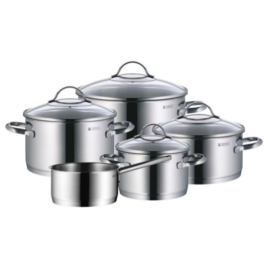 Cazuela WMF Provence Plus 0721556380 Acero Inoxidable Set 5 piezas 16/20/24 cm